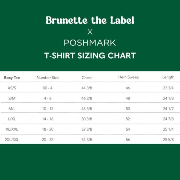 Brunette the Label x Poshmark Exclusive Collection Cotton White Graphic Tee - Picture 11 of 12